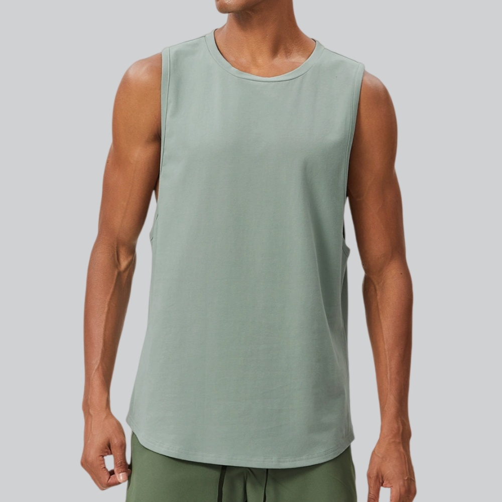 Sports Equipment Logo - Men's Fitness Bodybuilding Tank Tops Summer