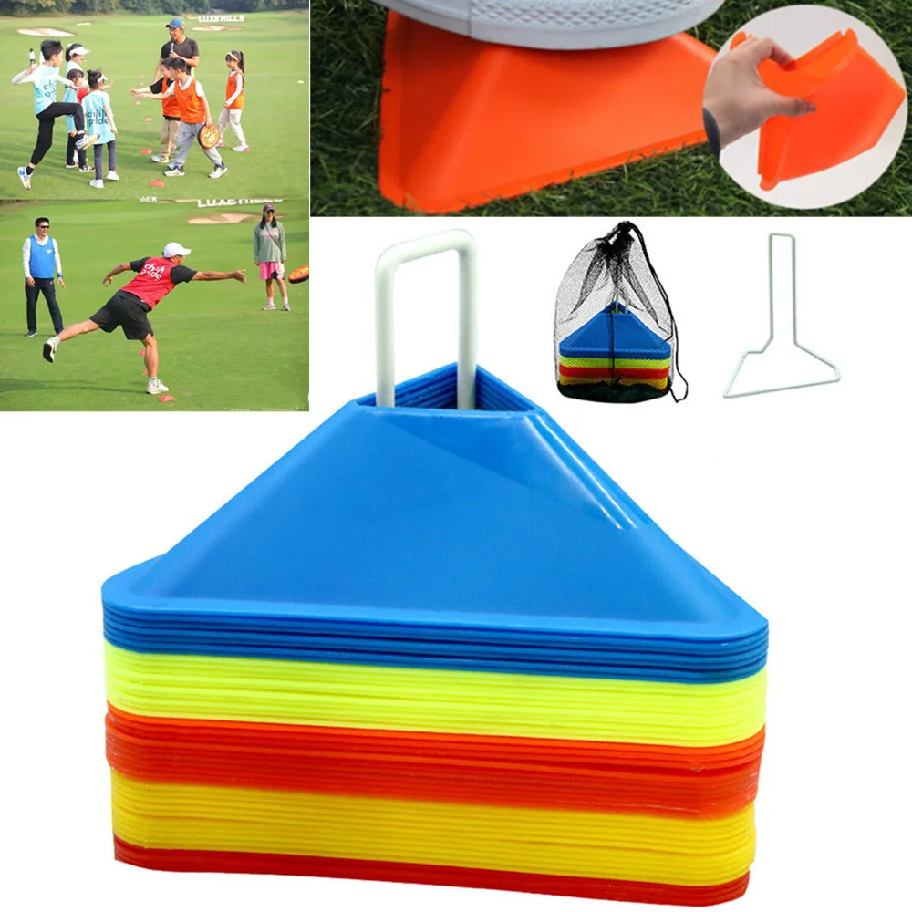 Football Training Cone - Soccer Cones with Holder Mark Disk