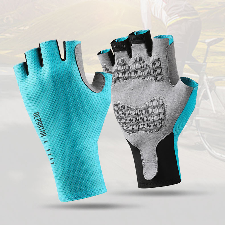 Sports Equipment With Names - New Team cycling Gloves Half Finger