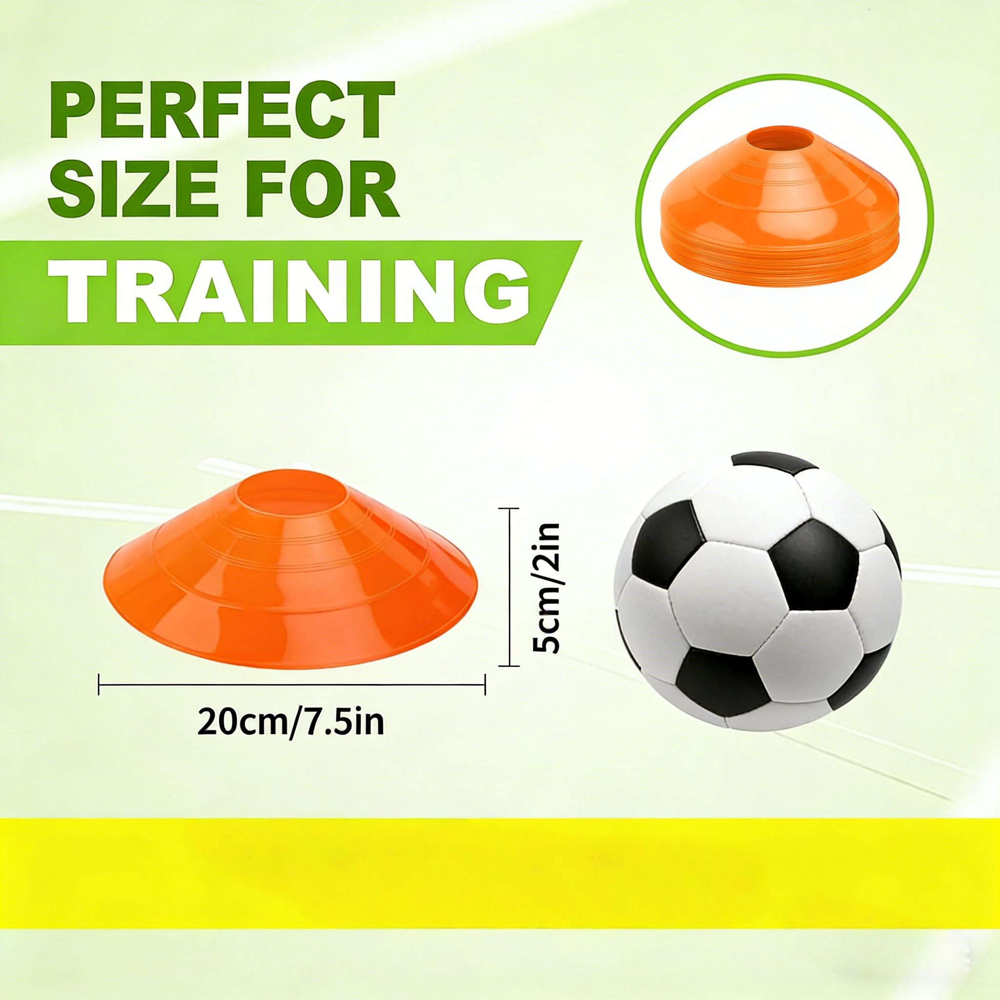 30pcs football cone plate foot - đánh giá và giá Football Training Cone