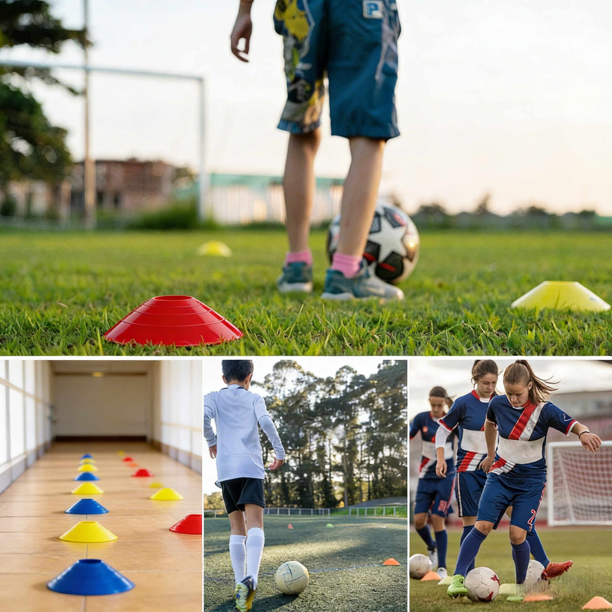 30pcs football cone plate foot - đánh giá và giá Football Training Cone