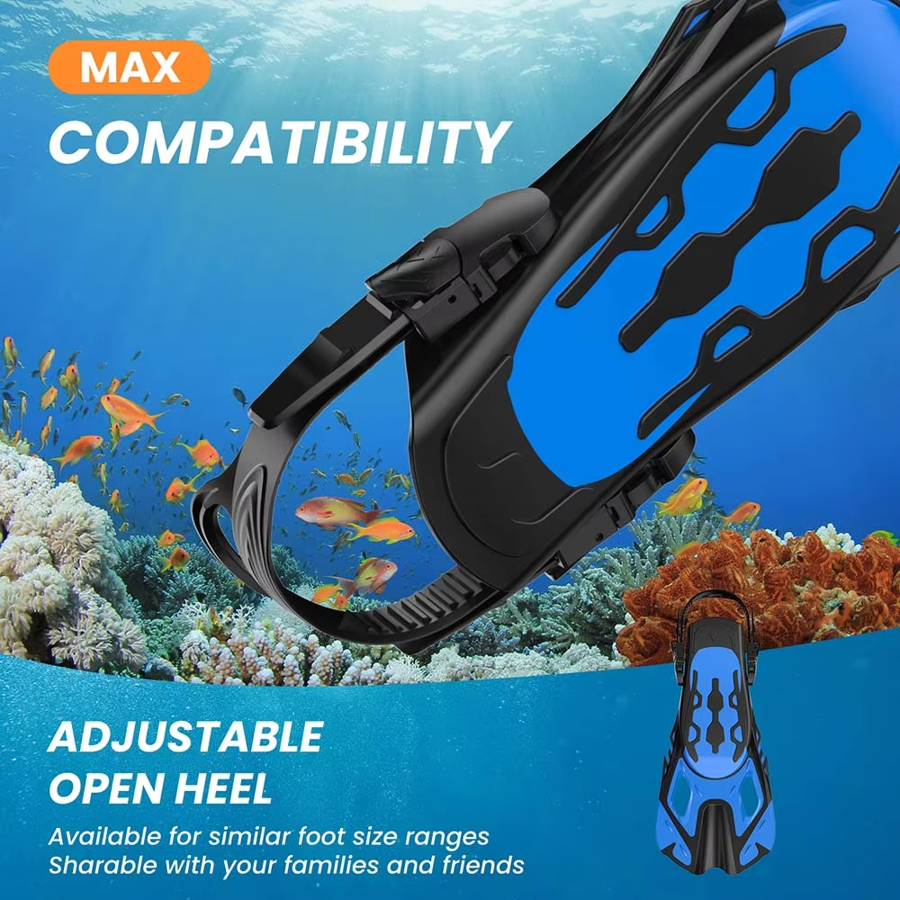 Swim Flippers Snorkel Fins Sho - đánh giá và giá Swim Fin Short Blade