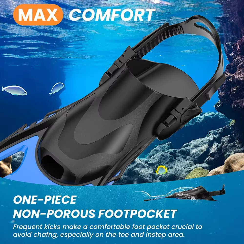 Swim Flippers Snorkel Fins Sho - đánh giá và giá Swim Fin Short Blade