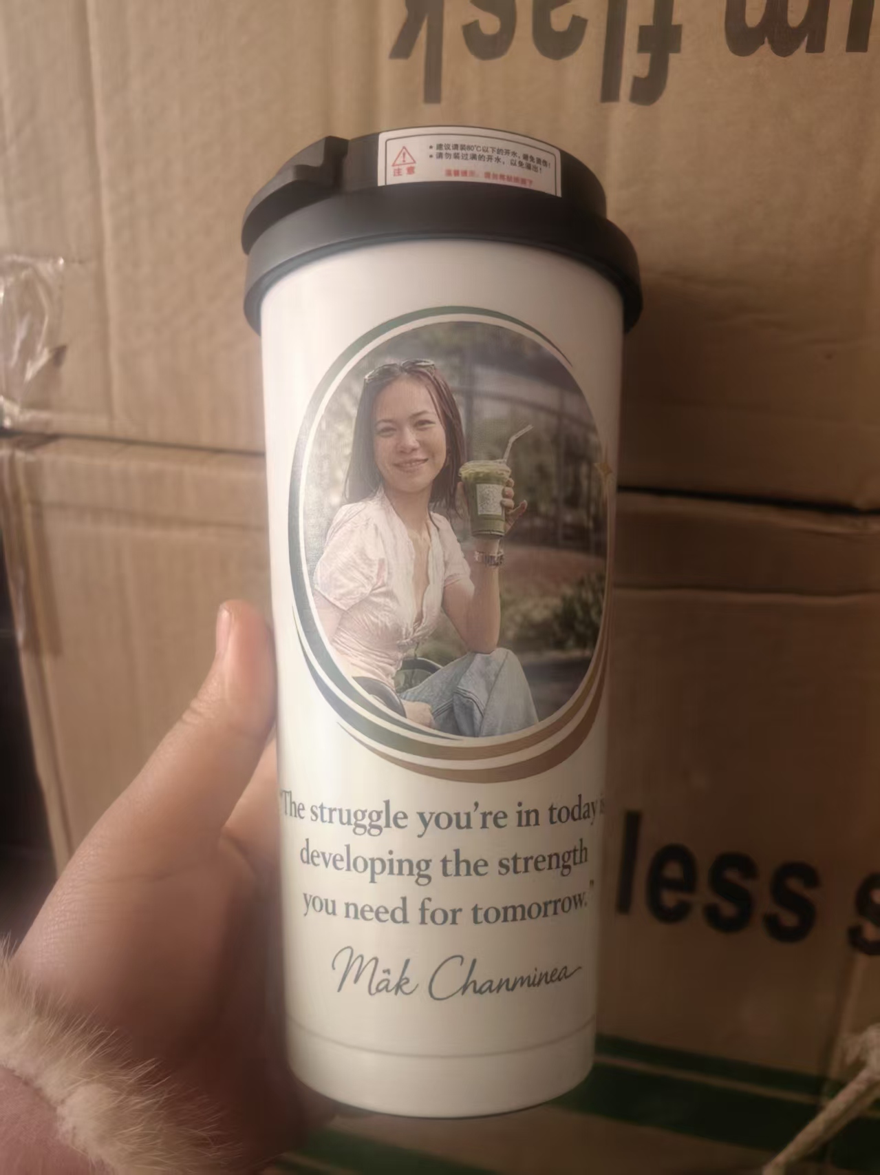 Custom Logo Name Thermos 500ML - đánh giá và giá Sports Equipment With Names