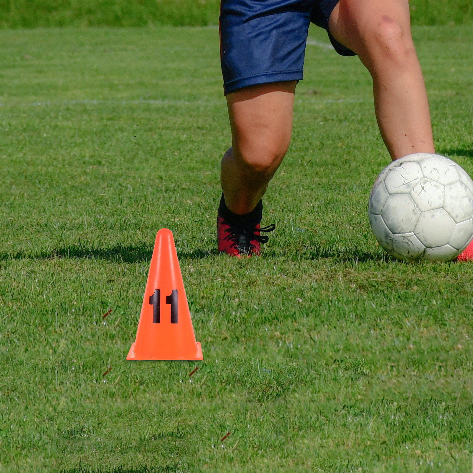 15Pcs Numbered Cones Soft Plas - đánh giá và giá Football Training Cone