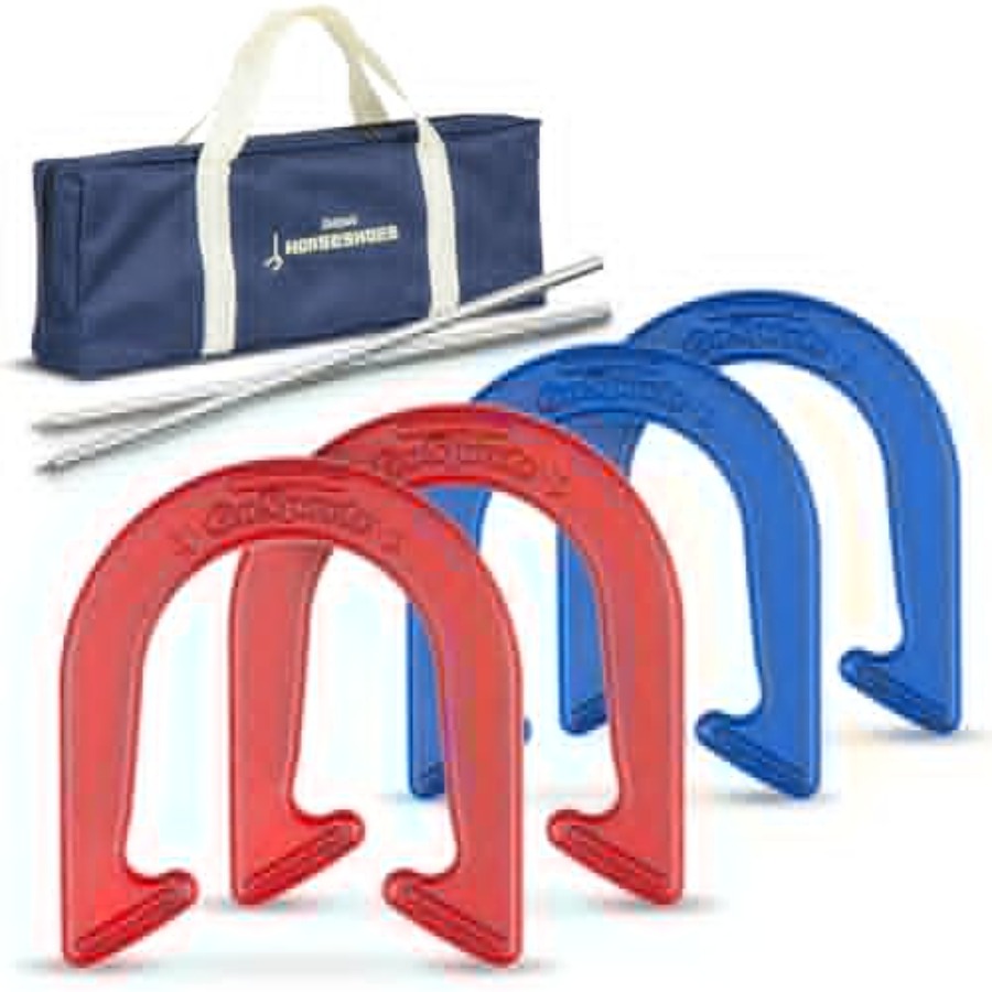 Steel Horseshoes Outdoor Game  - đánh giá và giá Horseshoe Game Set