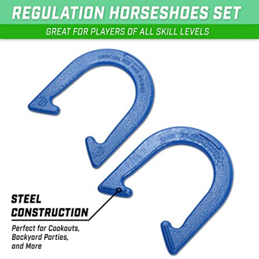 Steel Horseshoes Outdoor Game  - đánh giá và giá Horseshoe Game Set
