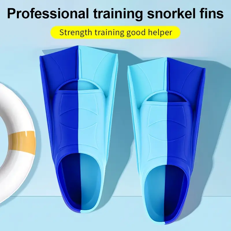 Silicone Swimming Fins Full Fo - đánh giá và giá Swim Fin Short Blade