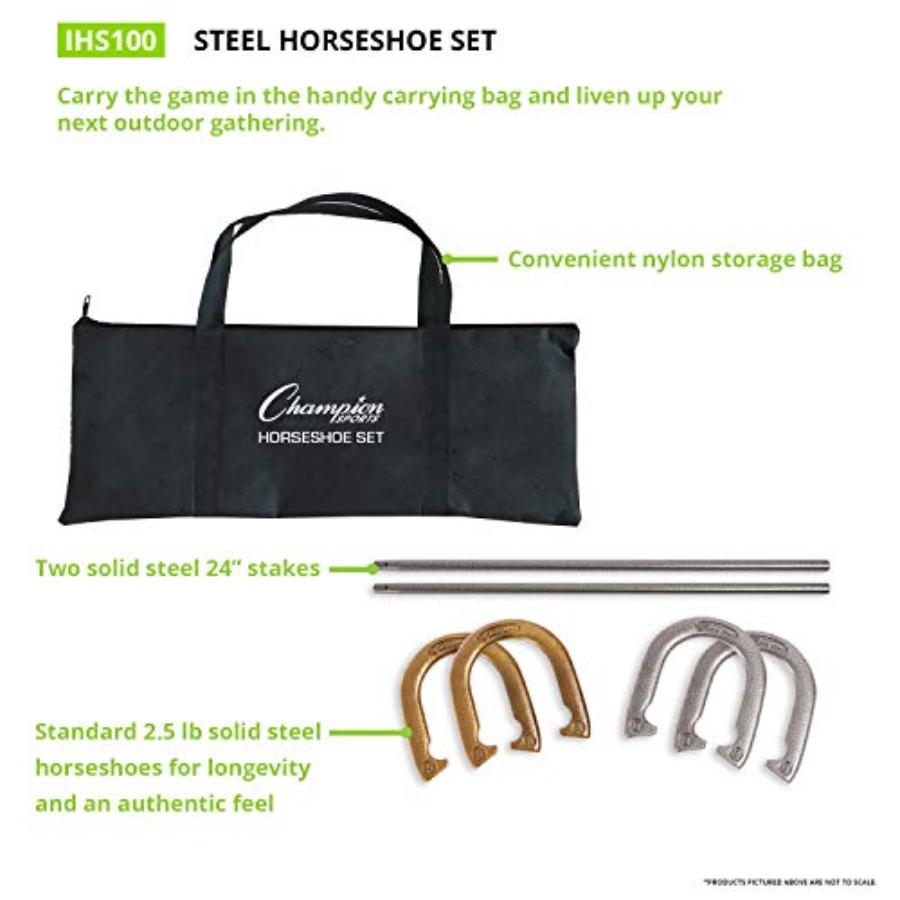 Horseshoe Set: Traditional Out - đánh giá và giá Horseshoe Game Set