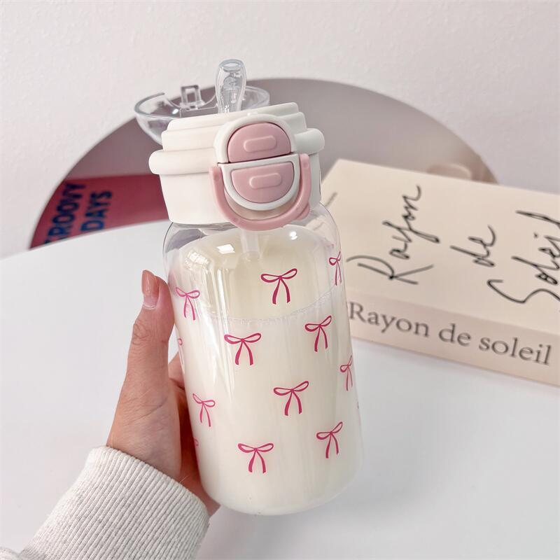 Cute Water Bottle with Straw P - đánh giá và giá Sports Equipment 7 Year Old
