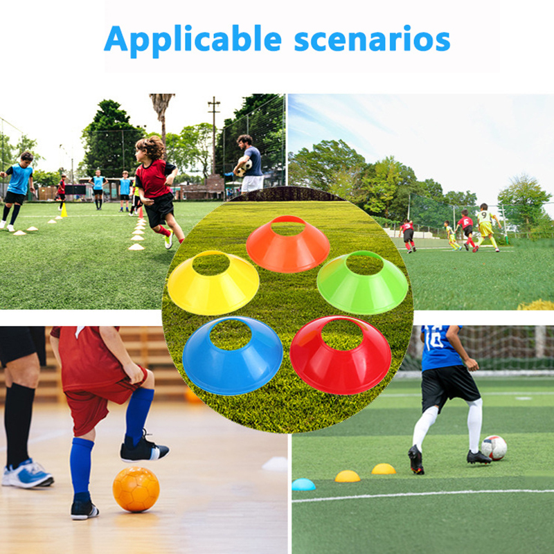 10pcs Cone Set Small round log - đánh giá và giá Football Training Cone