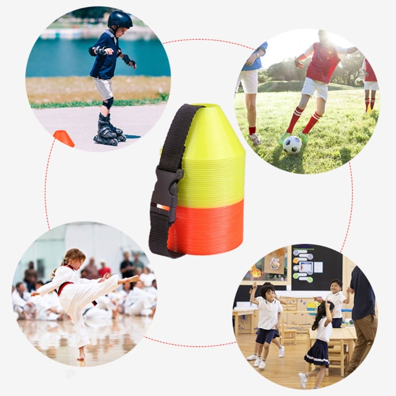 10x/Set Soccer Cones with Hold - đánh giá và giá Football Training Cone