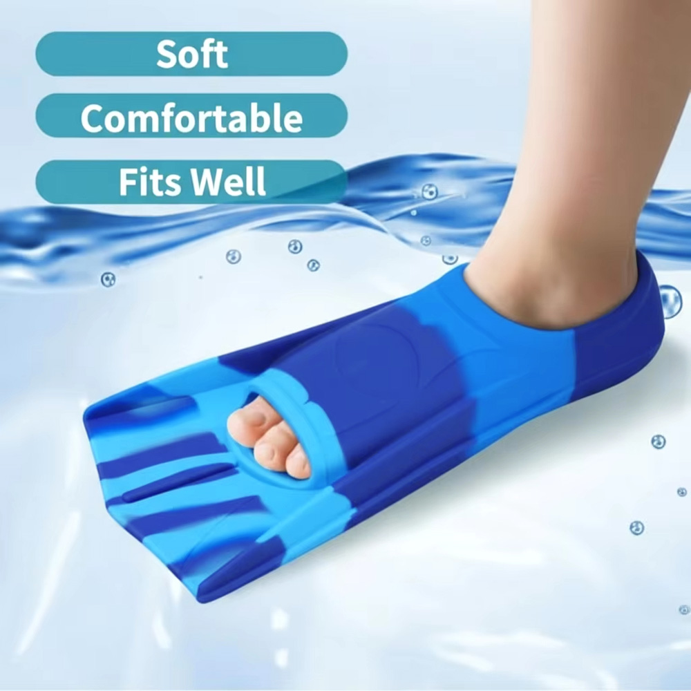 Silicone Swimming Flippers Sno - đánh giá và giá Swim Fin Short Blade