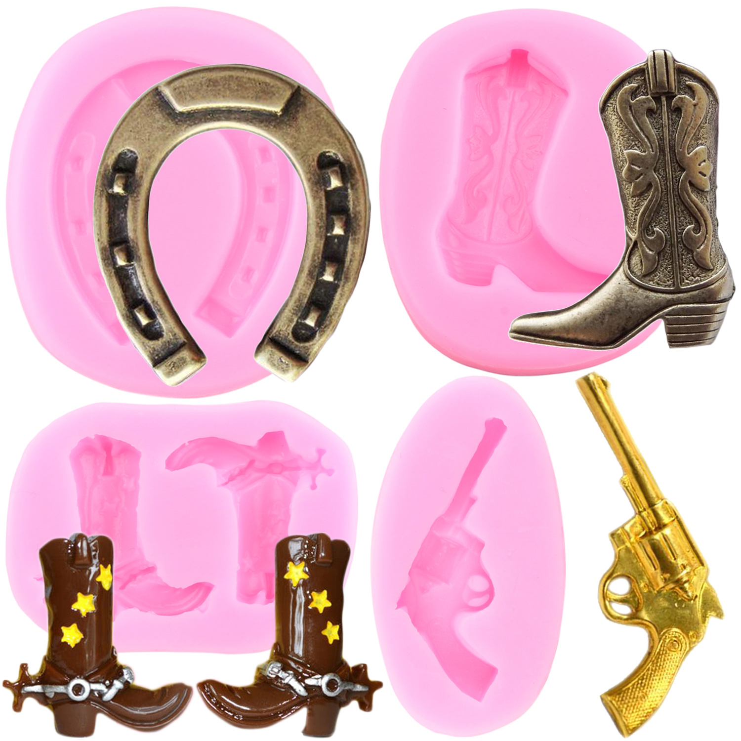 Horseshoe Cowboy Boot Silicone - đánh giá và giá Horseshoe Game Set