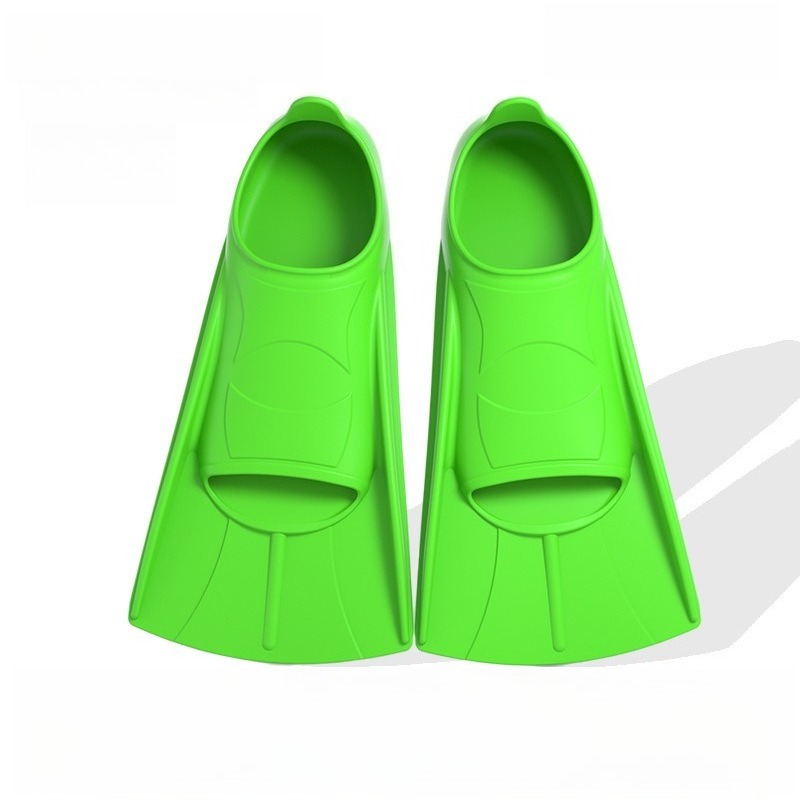 Solid Color Short Silicone Fro - đánh giá và giá Swim Fin Short Blade