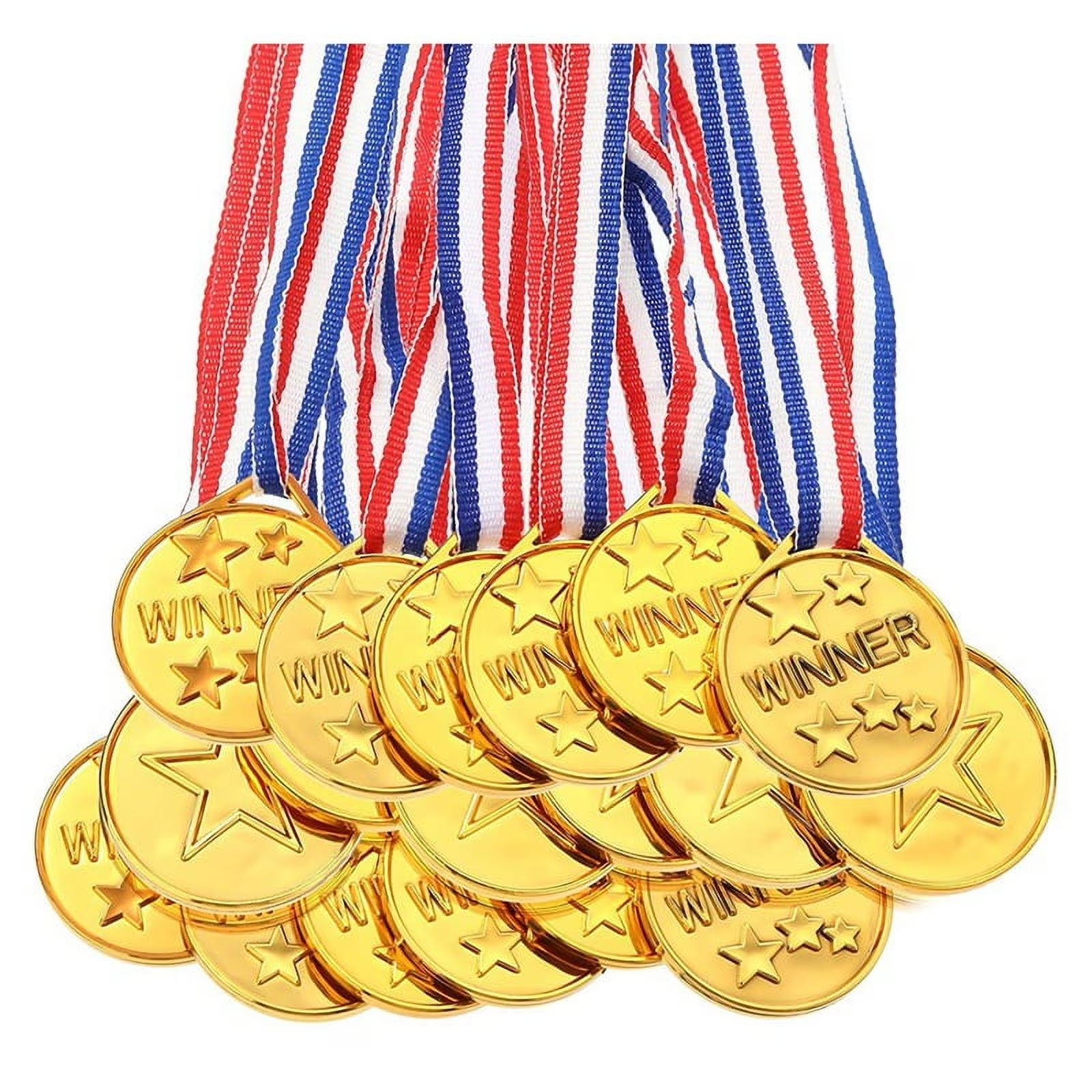 30Pcs Plastic Gold Winners Med - đánh giá và giá Sports Equipment For Kindergarten