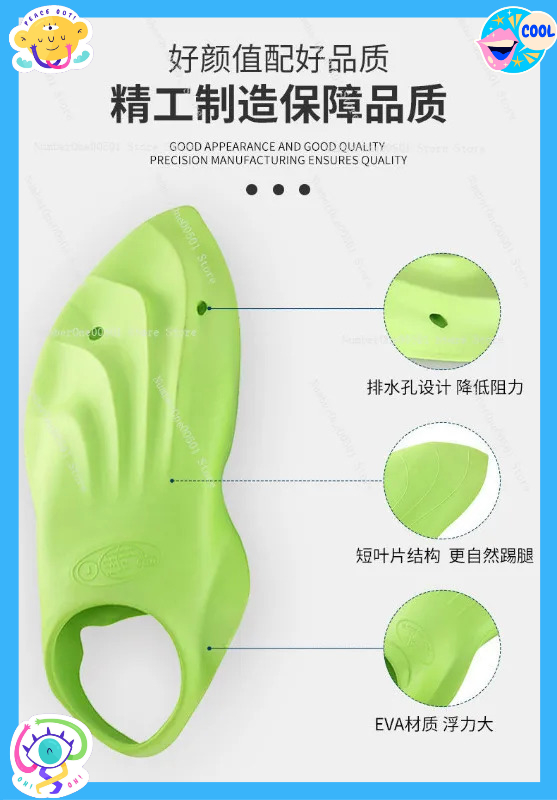 Training Swim Fins Short Blade - đánh giá và giá Swim Fin Short Blade