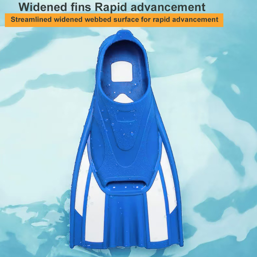 Full Foot Pocket Fins Silicone - đánh giá và giá Swim Fin Short Blade