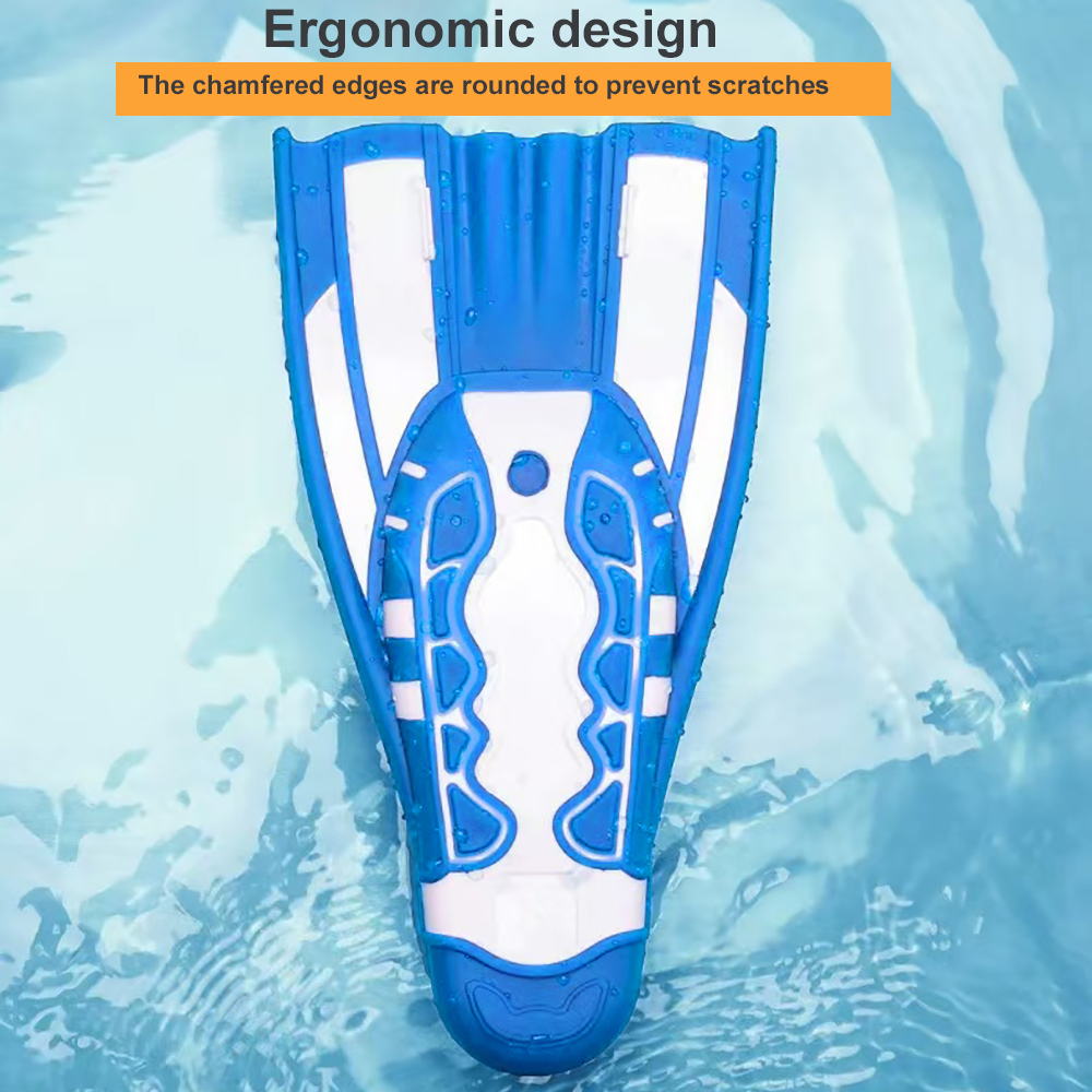 Full Foot Pocket Fins Silicone - đánh giá và giá Swim Fin Short Blade