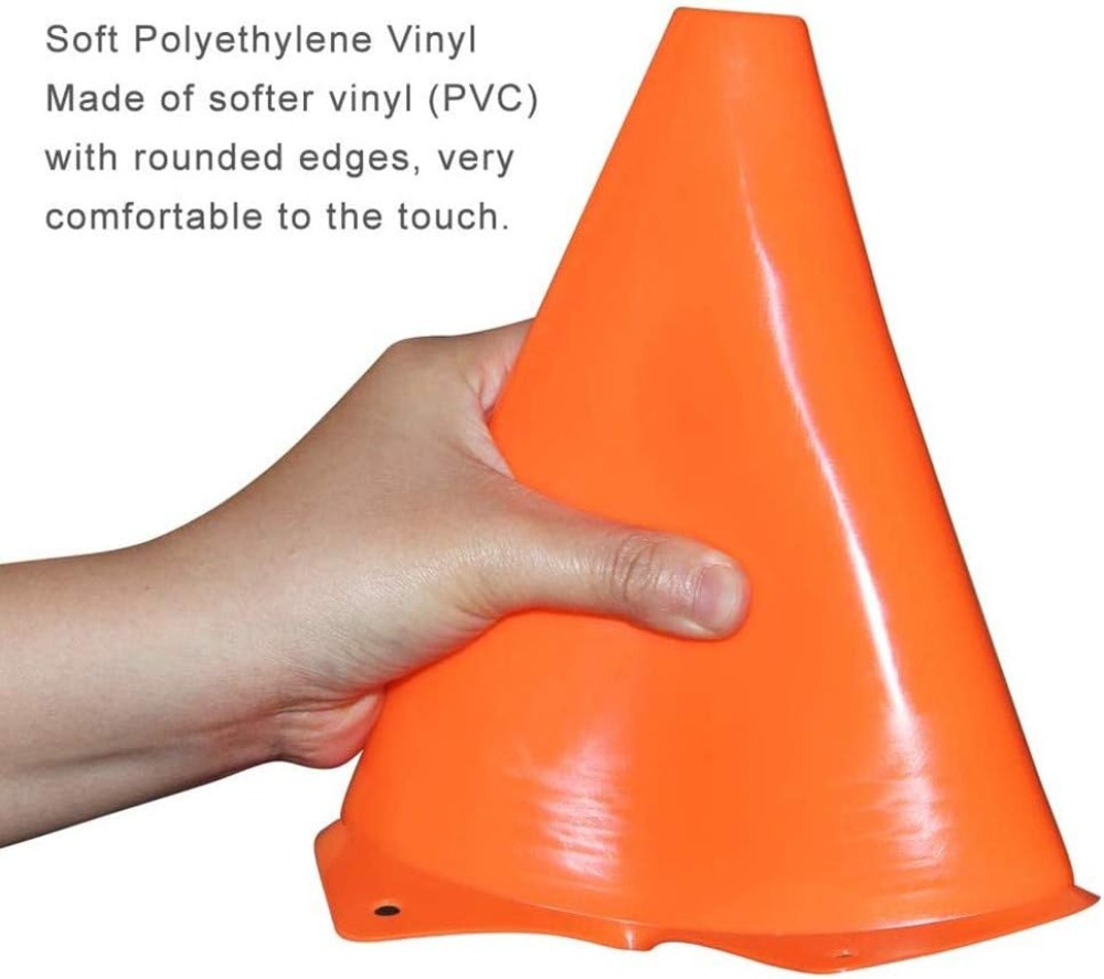 9 Inch Soccer Cones (20 Pack), - đánh giá và giá Football Training Cone