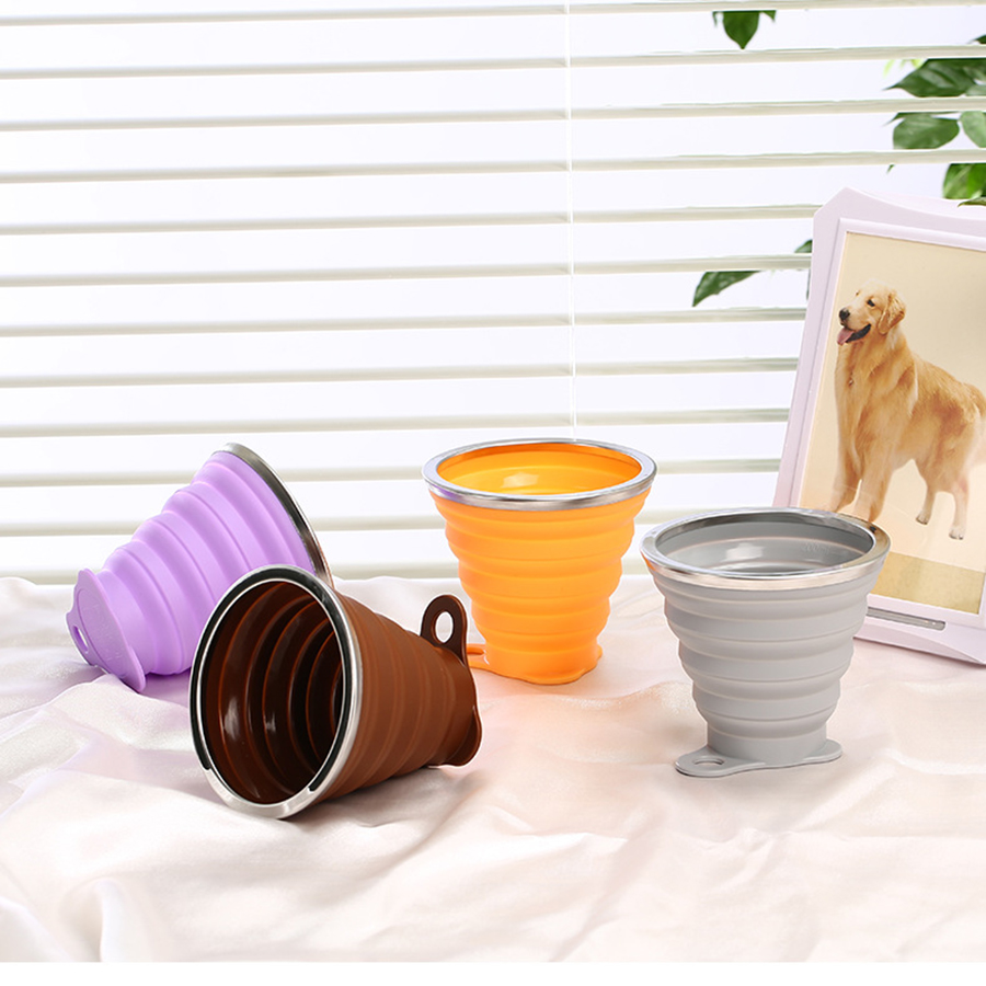 270ML Silicone Collapsible Cup - đánh giá và giá Sports Equipment 7 Year Old